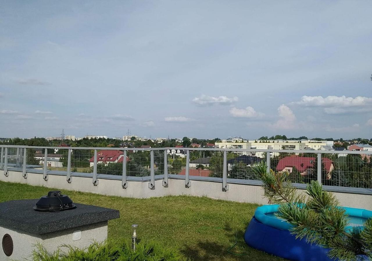Sunny Penthouse With Roof Gardens Overlooking The Warsaw Palace Of Culture Pruszków Extérieur photo