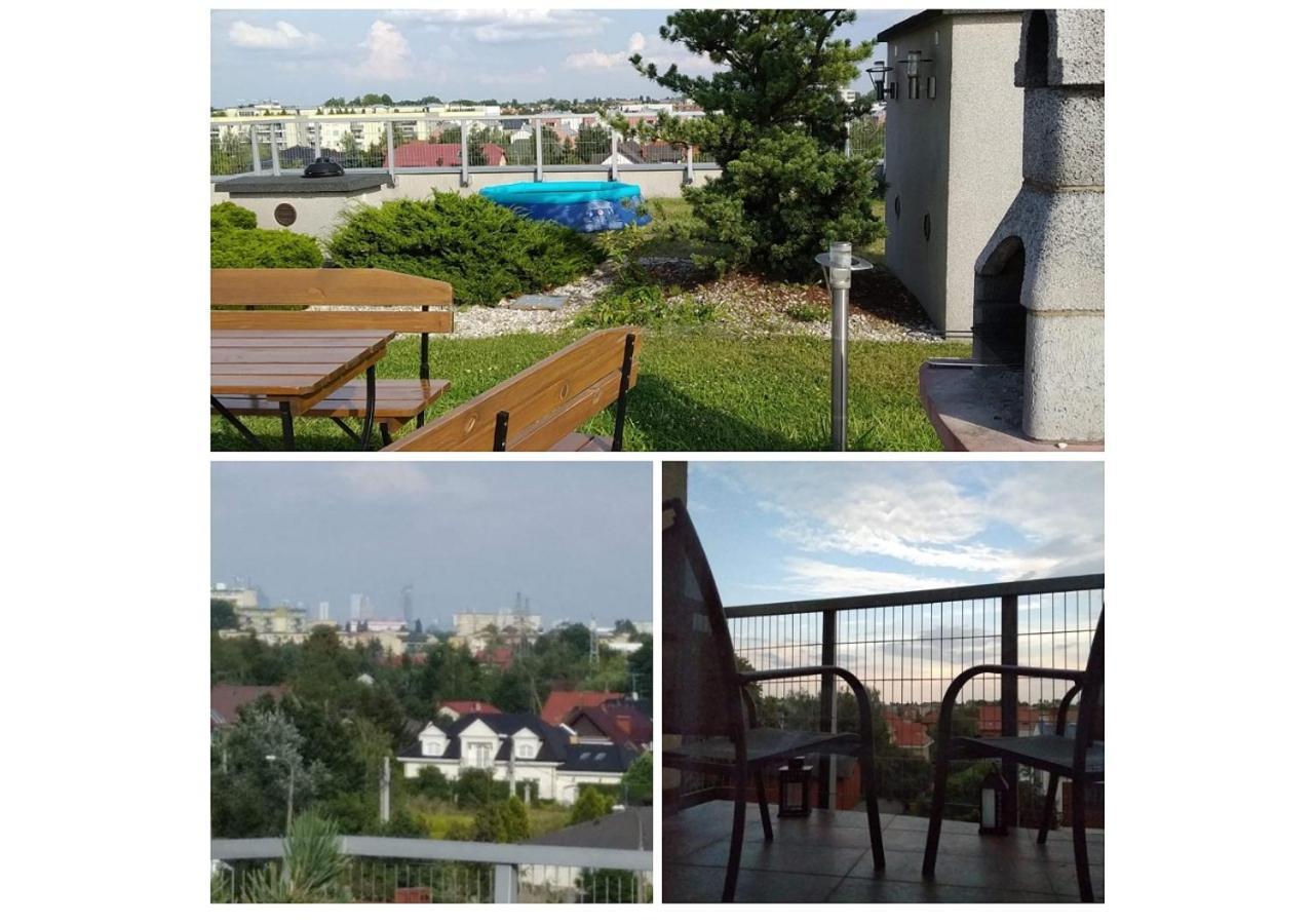 Sunny Penthouse With Roof Gardens Overlooking The Warsaw Palace Of Culture Pruszków Extérieur photo
